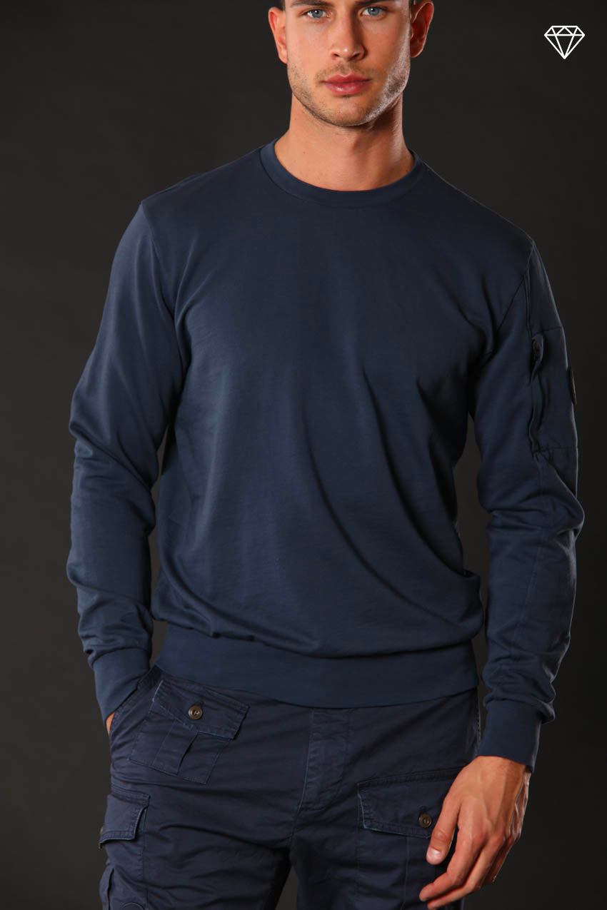 Marlon felpa uomo in cotone logo edition ①