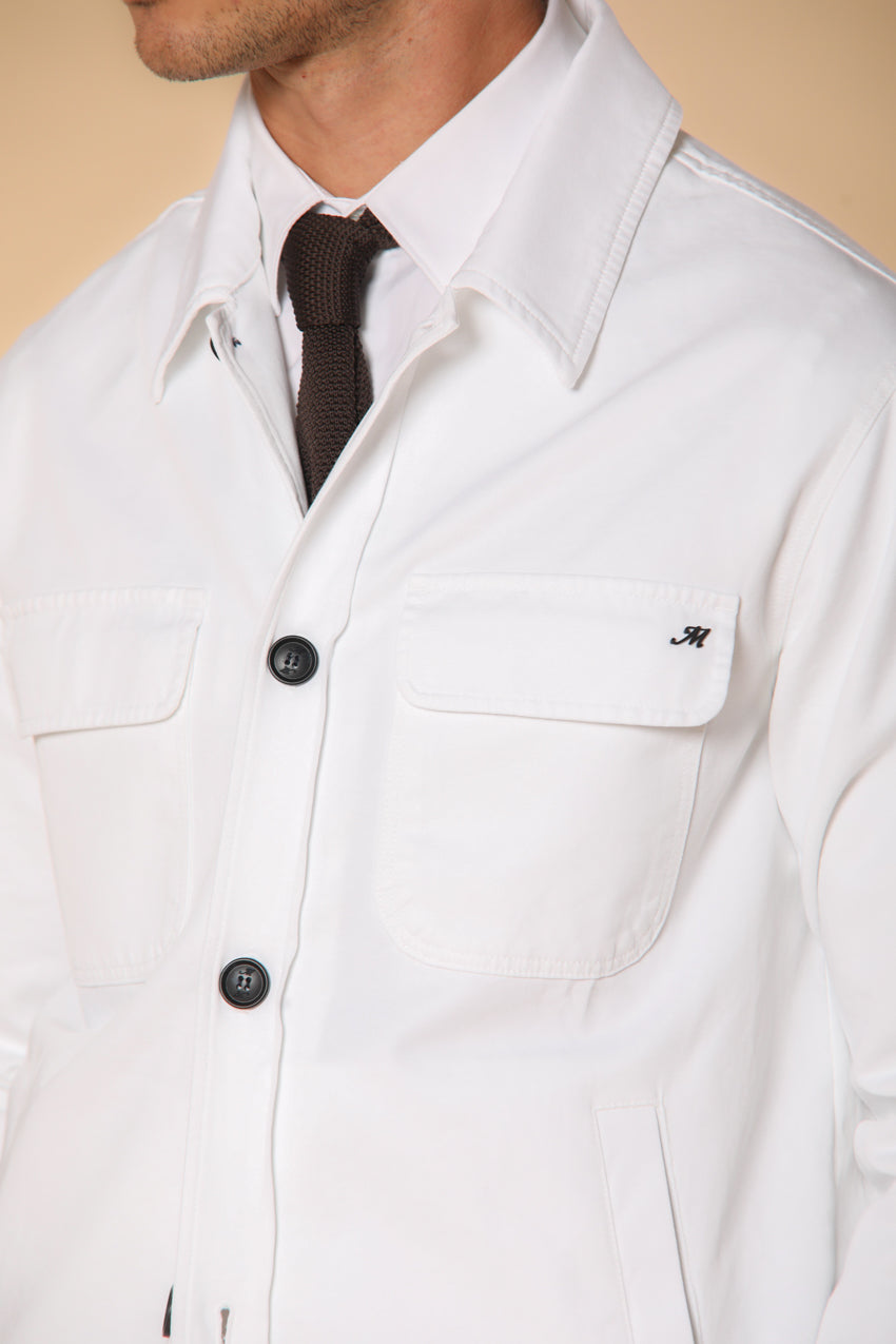 Williams Overshirt für Herren aus Stretch-Baumwoll-Jersey