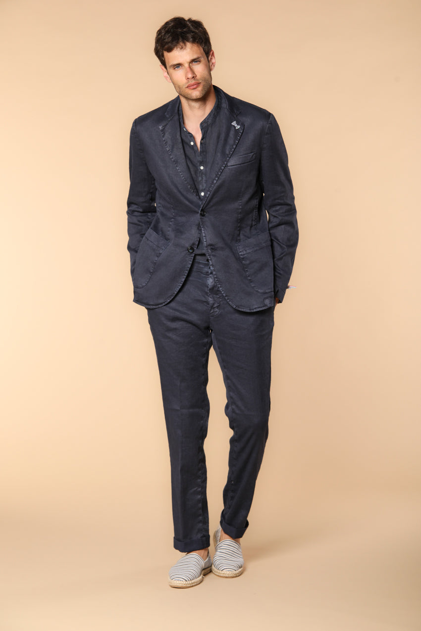Da Vinci Summer Blazer Herren aus Leinen-Baumwoll-Twill