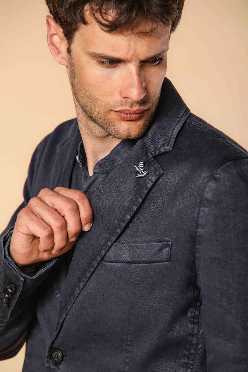 Da Vinci Summer Blazer Herren aus Leinen-Baumwoll-Twill