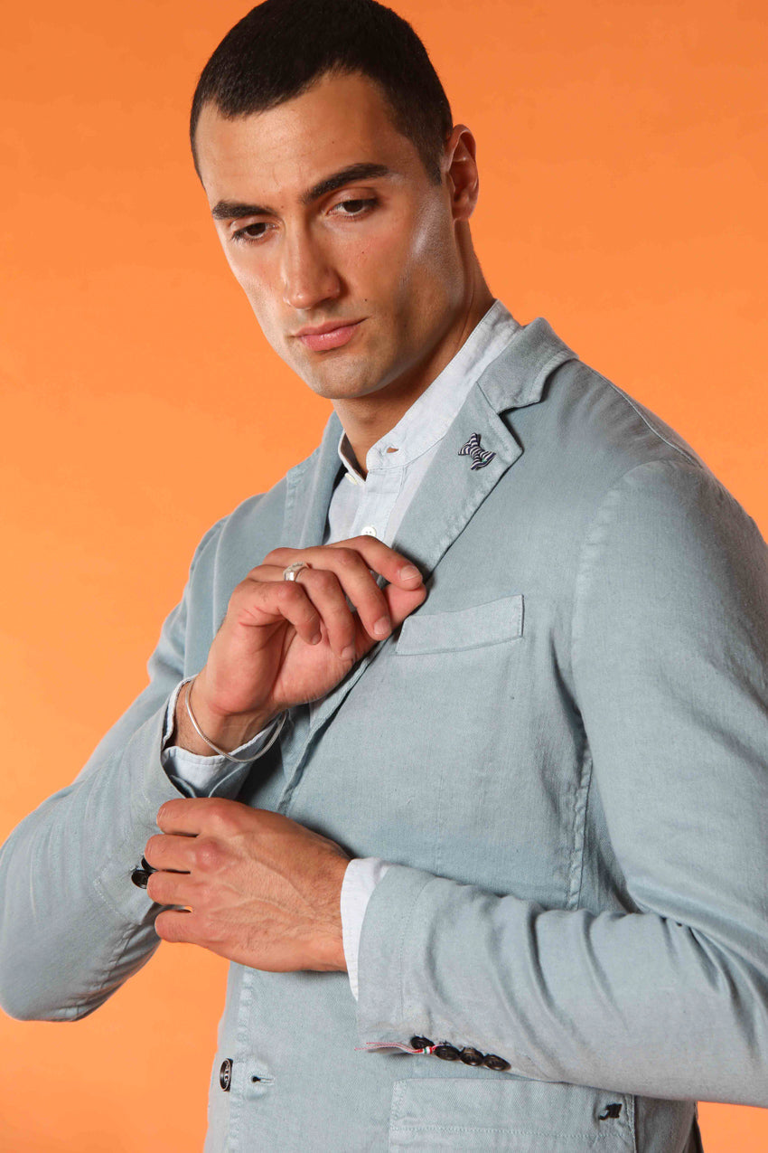 Da Vinci Summer Blazer Herren aus Leinen-Baumwoll-Twill