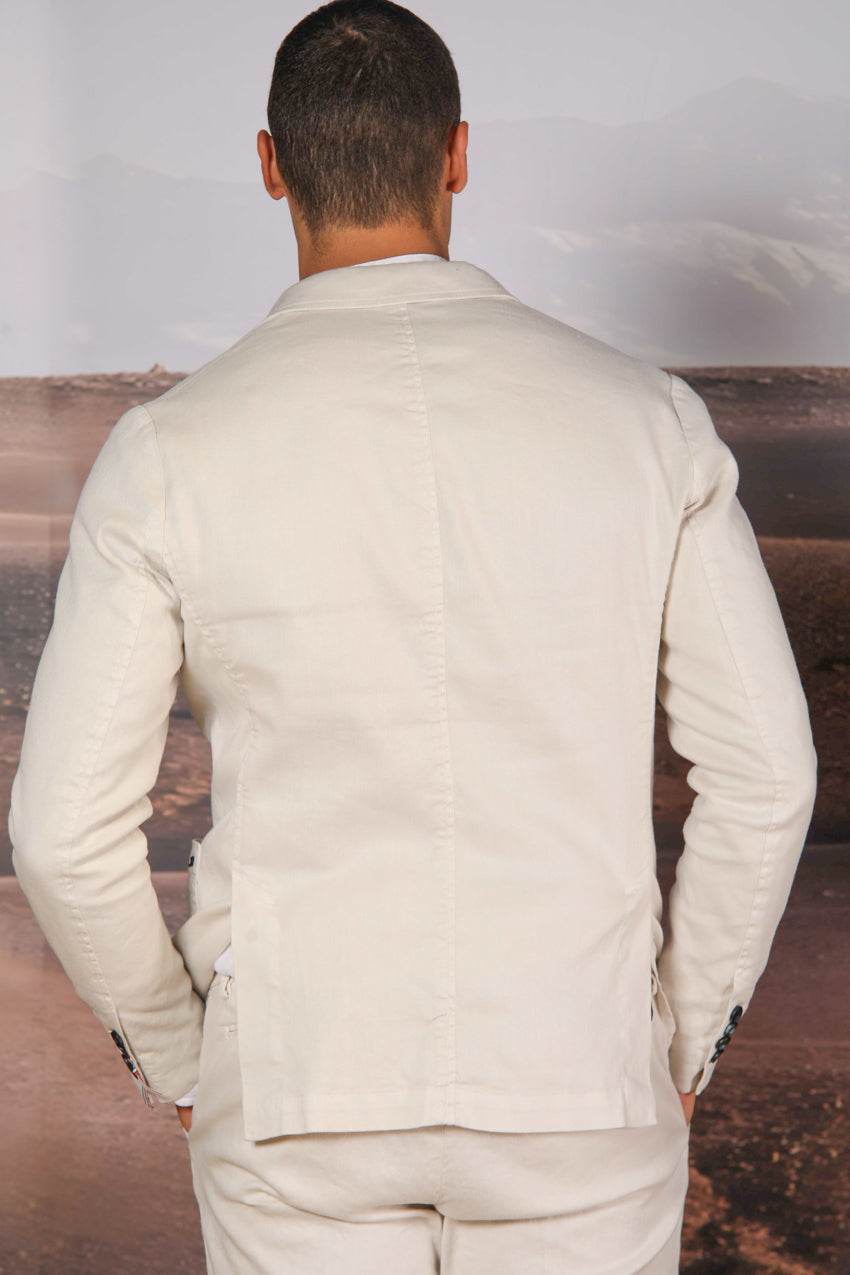 Da Vinci Summer Blazer Herren aus Leinen-Baumwoll-Twill