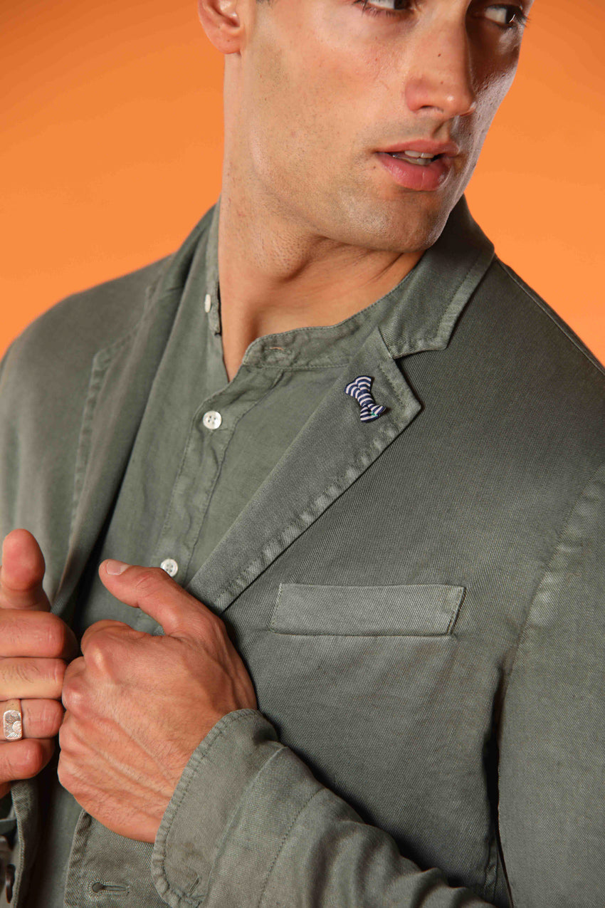 Da Vinci Summer Blazer Herren aus Leinen-Baumwoll-Twill
