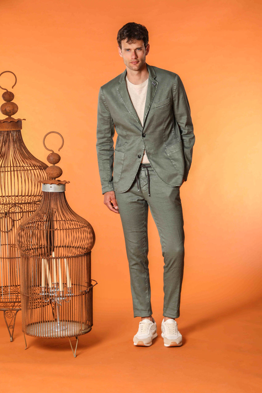 Da Vinci Summer Blazer Herren aus Leinen-Baumwoll-Twill