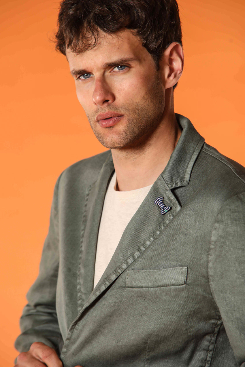 Da Vinci Summer Blazer Herren aus Leinen-Baumwoll-Twill