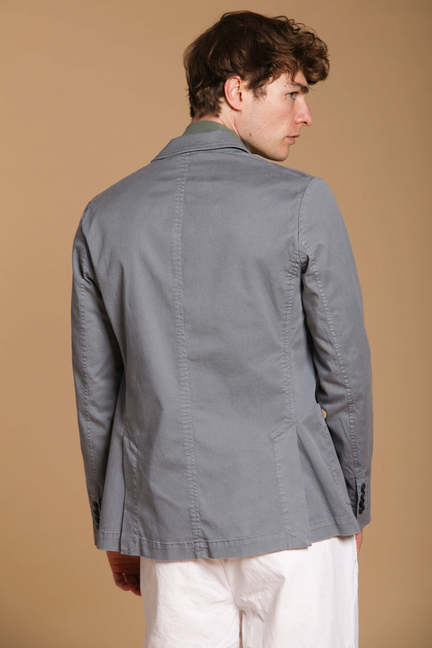 Da Vinci Summer Herrenblazer aus Baumwolle und Tencel