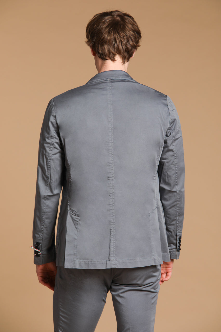 Da Vinci Travel Blazer Herren aus technischem Satin Travel Stretch mit Details