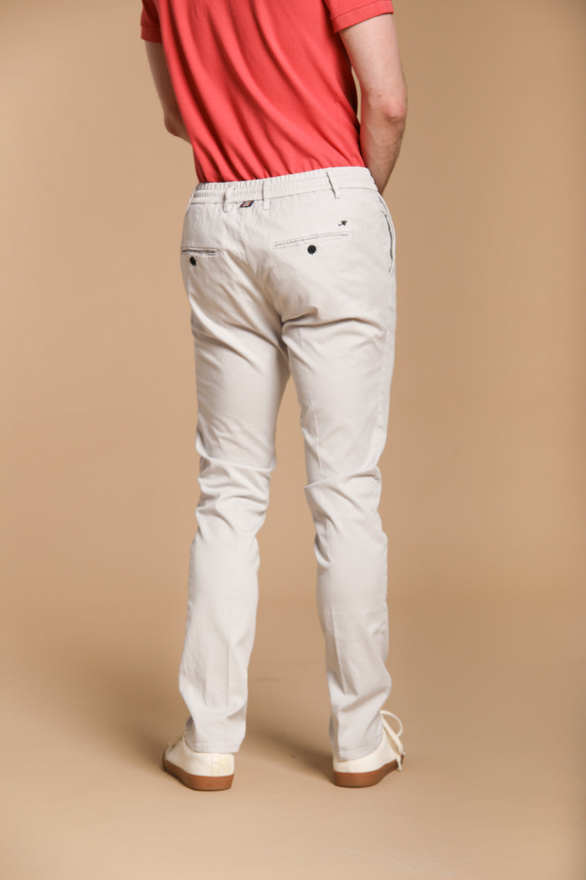 Milano Jogger Herren Chino Jogger aus Baumwolle und Tencel Extra Slim Fit