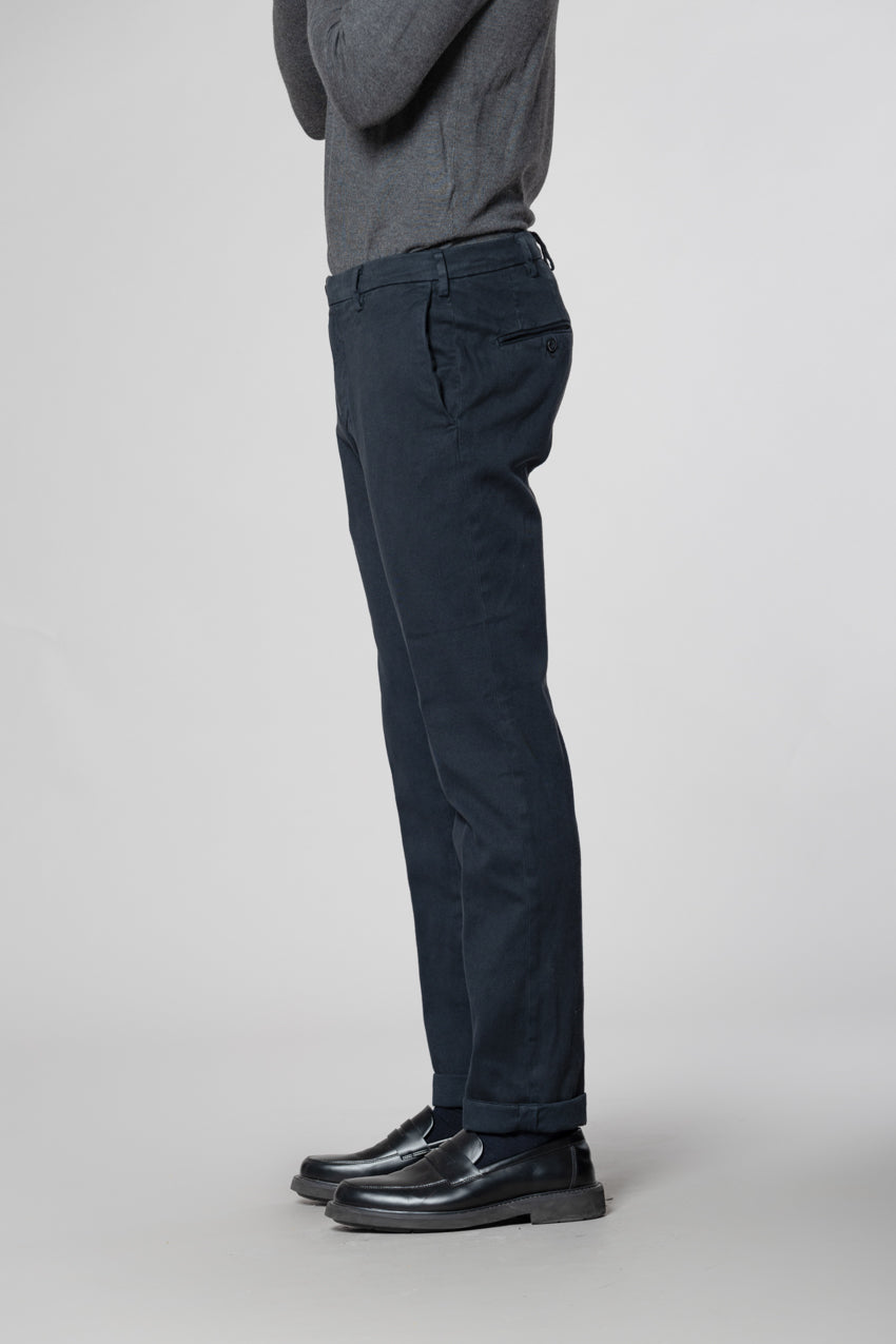 New York Sartoriale Herren Chinohose maßgeschneiderte aus Baumwolle Kashmir Regular Fit