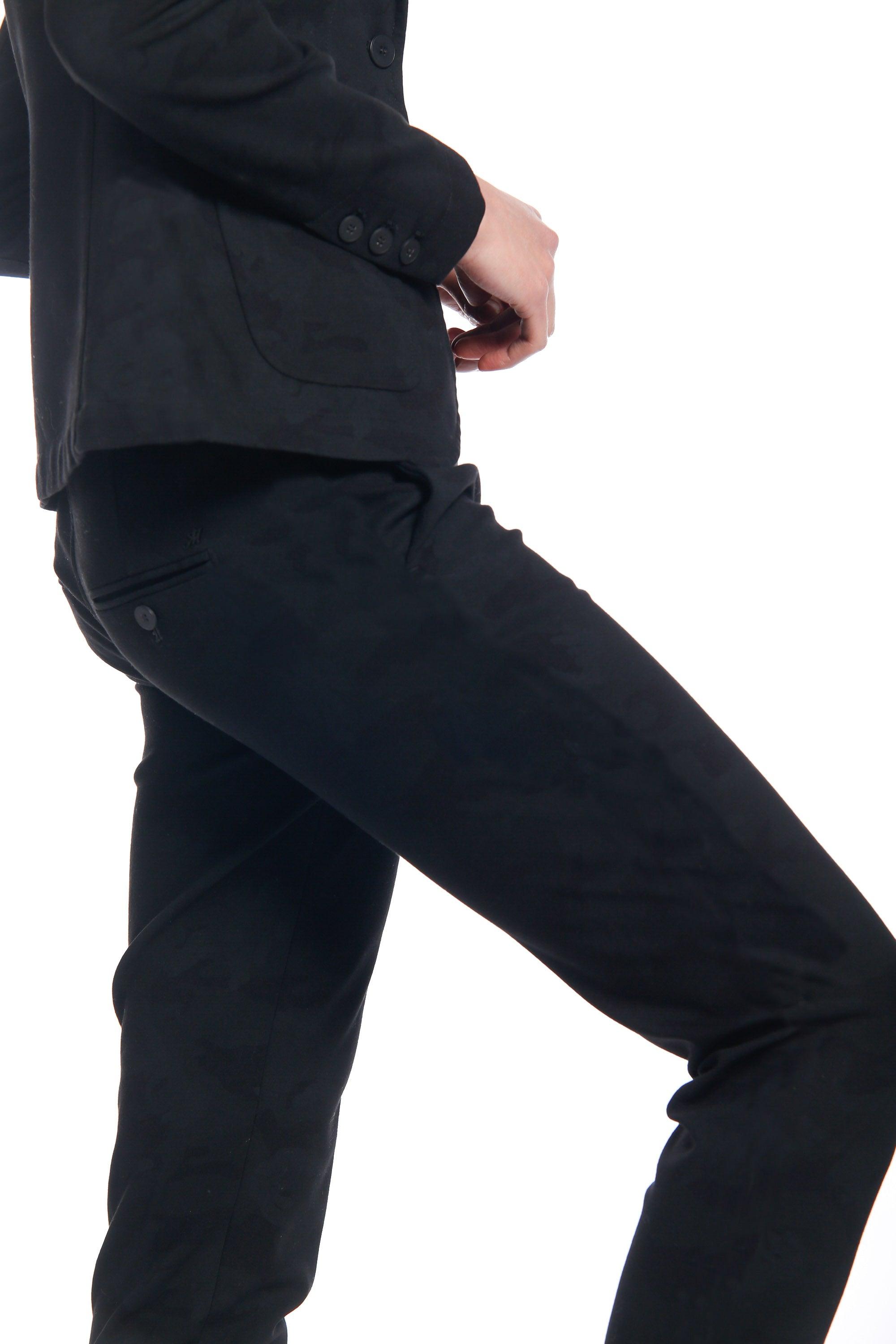 New York Slim pantalone chino donna in jersey pattern camouflage slim① - Mason's