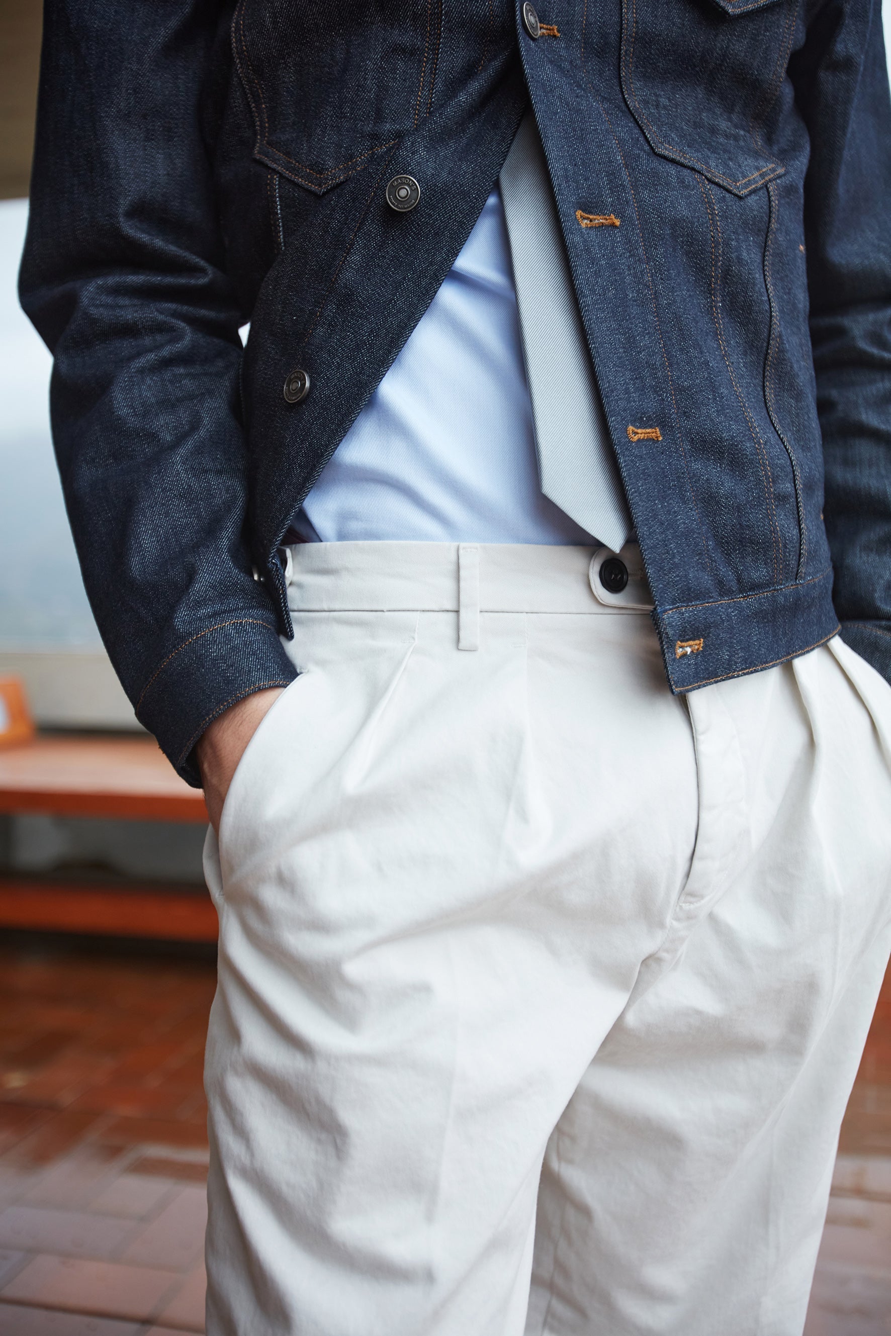 Una guida ai pantaloni da uomo iconici di Mason's