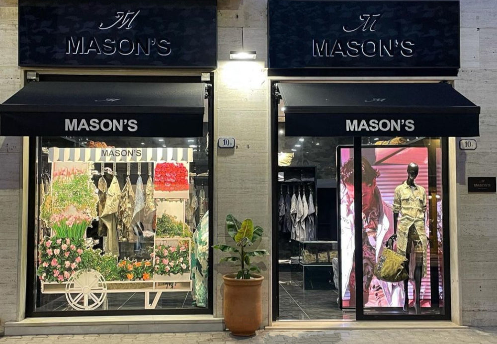 Mason's Flagship-Stores: Design und Inneneinrichtung