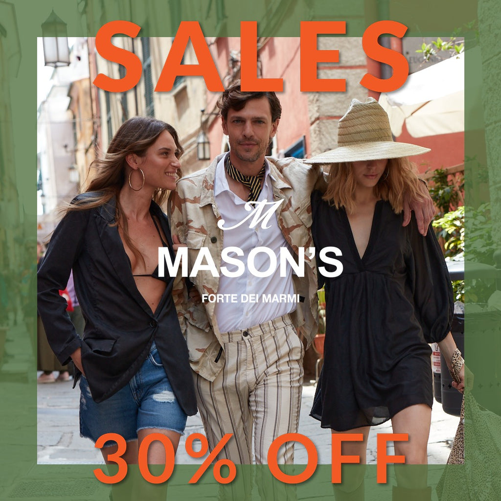 Mason's Frühjahr-Sommer-Sales