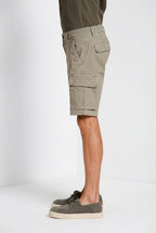 Chile Herren Cargo Bermuda aus Stretch-Satin slim fit ①