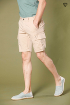 Chile Herren Stretch-Satin Slim Cargo Bermuda Shorts slim fit  ①
