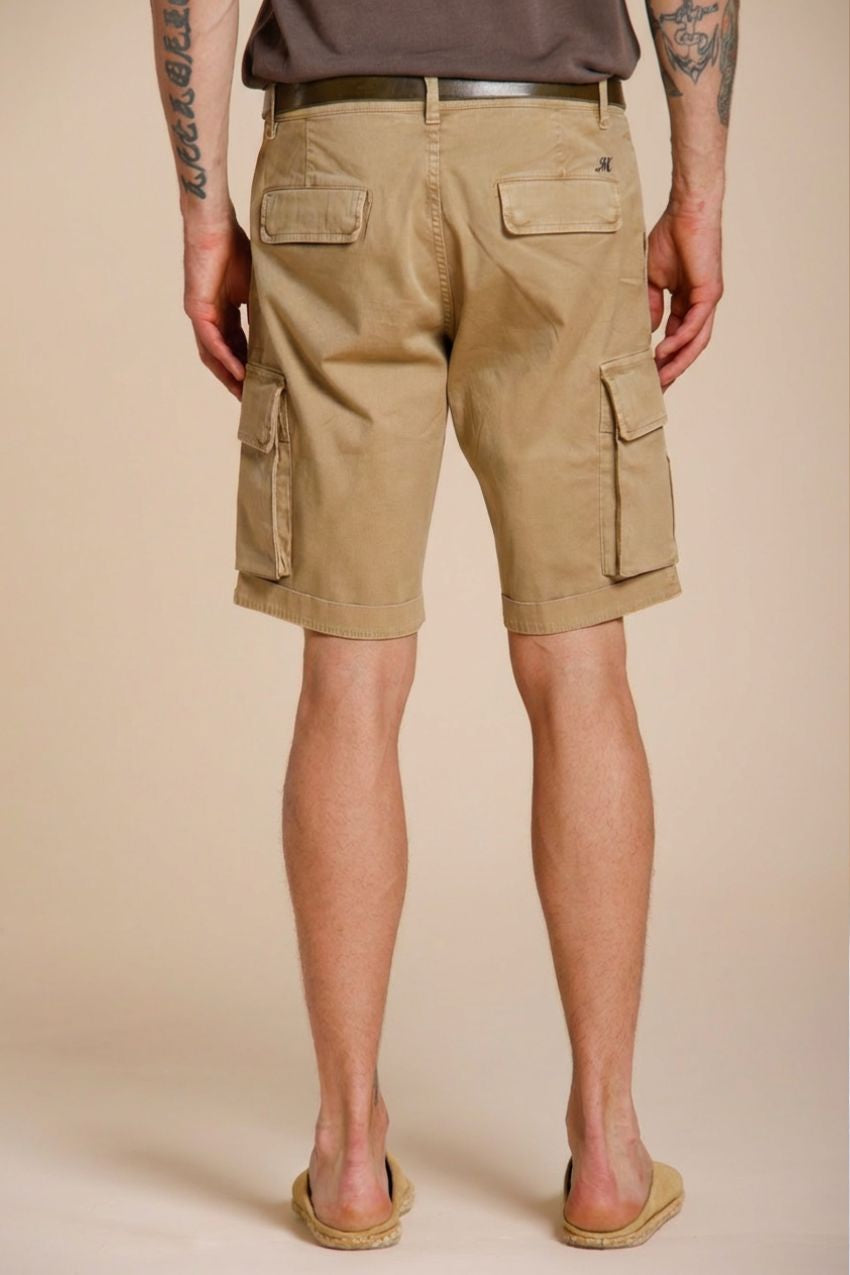 Chile Herren Cargo Bermuda aus Stretch-Satin slim fit ①