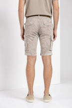 Chile Bermuda Cargo Herren aus Twill Camouflage-Druck slim fit ①