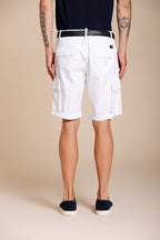 Chile Bermuda Cargo Herren aus Stretch-Satin slim fit ①