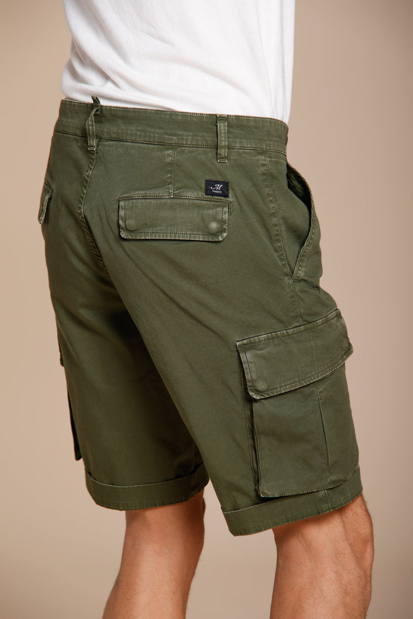 Chile Bermuda Cargo Herren aus Stretch Satin slim fit ①