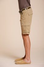 Chile Bermuda Cargo Herren aus Stretch-Satin slim fit ①