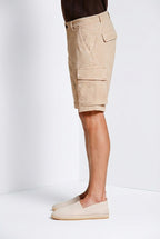 Chile Bermuda Cargo Herren aus Stretch-Satin slim fit ①