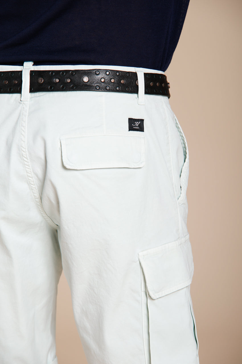 Chile Bermuda Cargo Herren aus Stretch-Satin slim fit ①