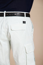 Chile Bermuda Cargo Herren aus Stretch-Satin slim fit ①