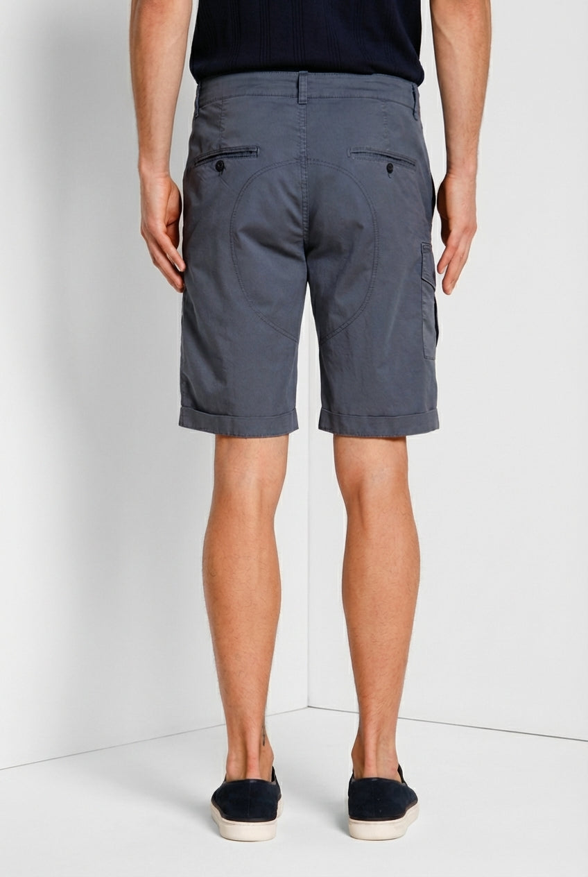 George Coolpocket bermuda cargo uomo in gabardina stretch logo edition carrot fit ①