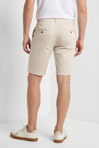 John Coolkhinos Herren Bermuda Chino aus Pima-Baumwolle logo edition Carrot Fit ①
