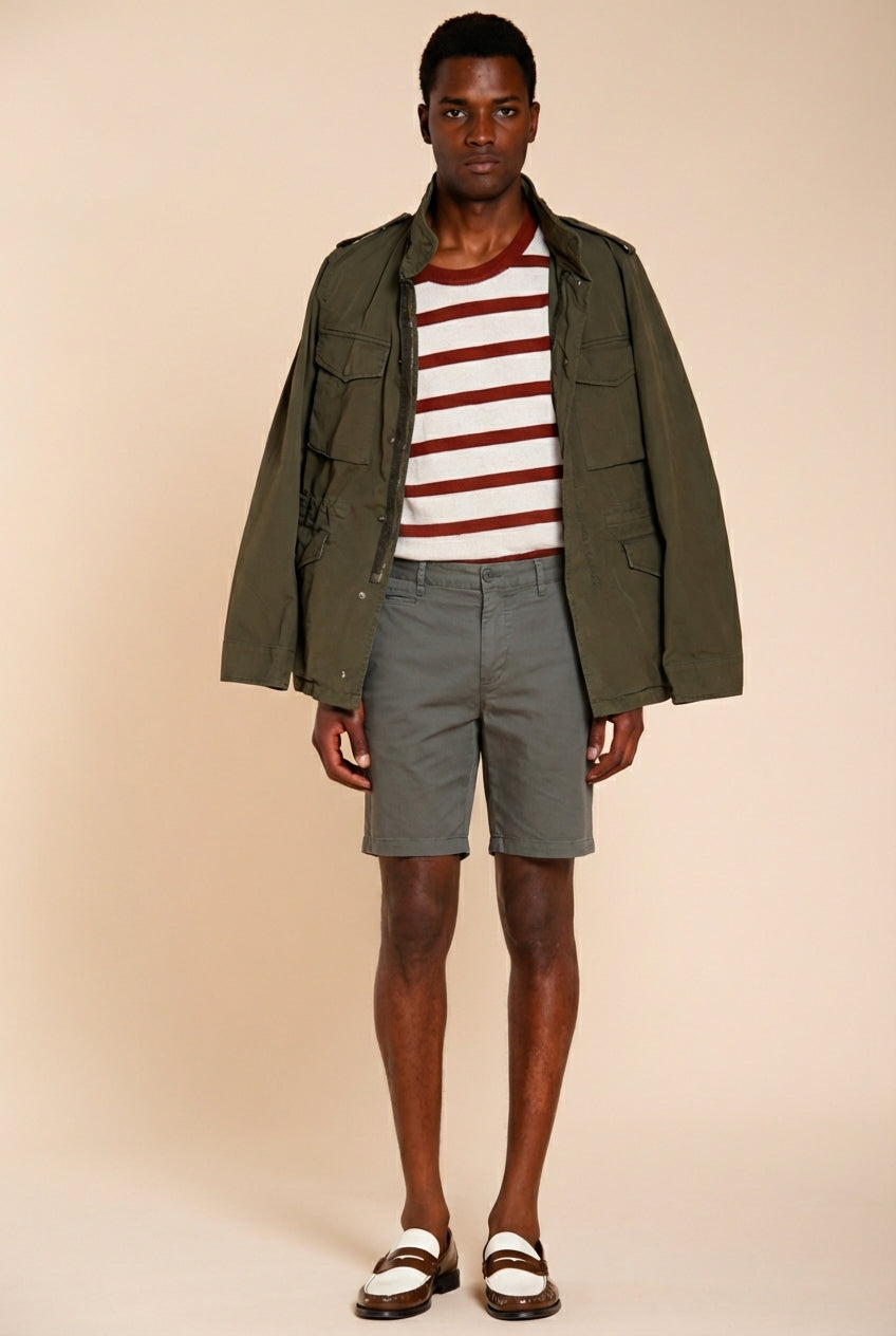 Chinos Bermuda Chino Herren aus leichtem Stretch-Twill relaxed fit