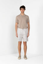 Cargo Bermuda Cargo Herren aus Stretch-Gabardine relaxed fit