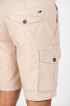 Cargo Bermuda Cargo Herren aus Stretch-Gabardine relaxed fit