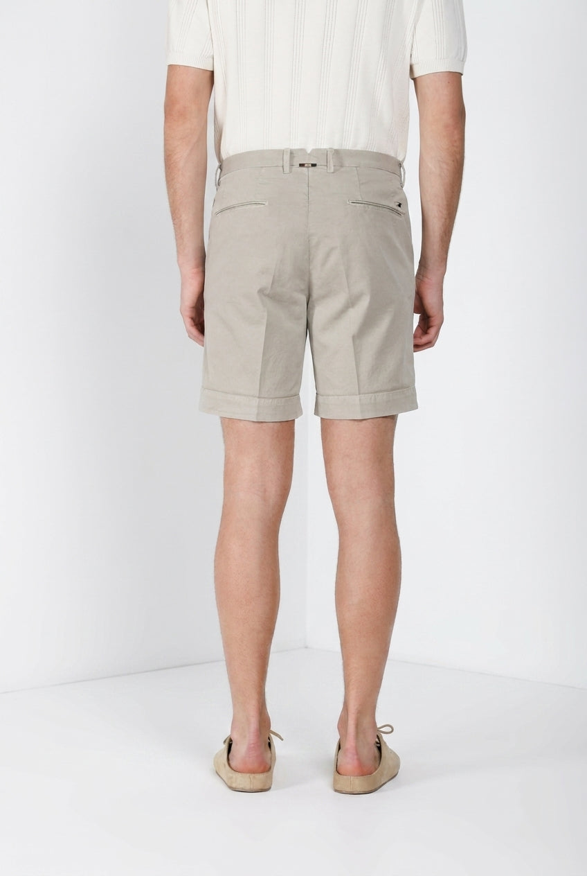 Boston Delamere Herren Chino Bermuda aus Stretch-Twill relaxed fit