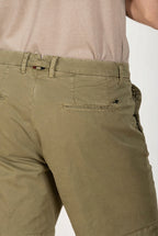 Boston delamere bermuda chino uomo in twill stretch relaxed fit