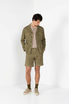 Boston delamere bermuda chino uomo in twill stretch relaxed fit