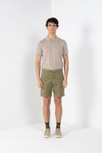 Boston delamere bermuda chino uomo in twill stretch relaxed fit