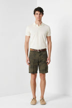 Chile M74 Bermuda Cargo Herren aus Canvas Camouflagedruck relaxed fit