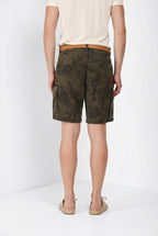 Chile M74 Bermuda Cargo Herren aus Canvas Camouflagedruck relaxed fit