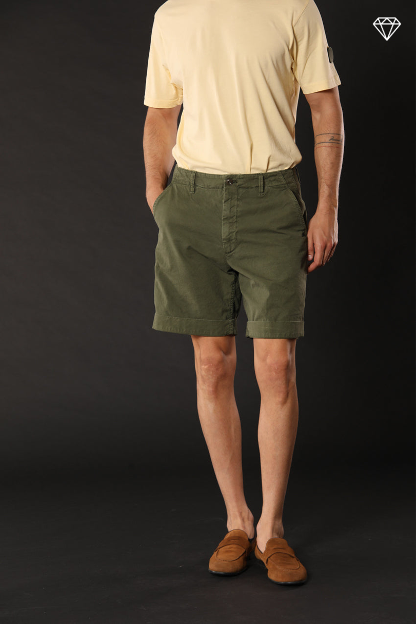 San Andreas M74 bermuda chino uomo in cotone canvas oxford logo edition relaxed fit ①