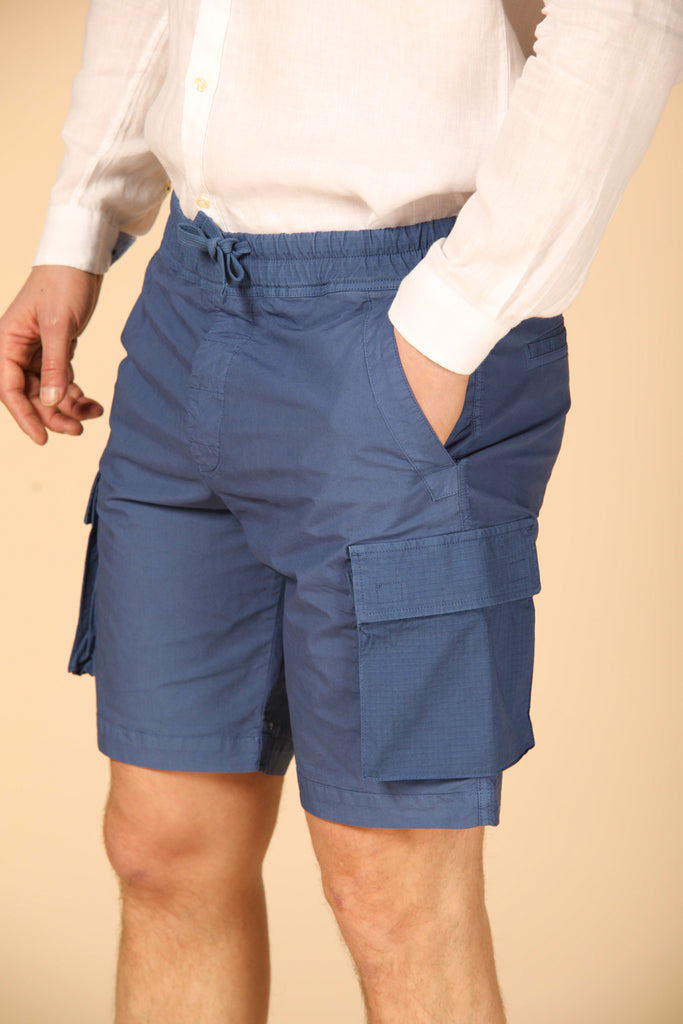 Bild 3 von Bermuda Cargo shorts für Herren im Modell Forte Summer, in Indigo regular, von Mason's