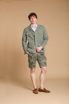 Flyshirt giacca camicia uomo in canapa