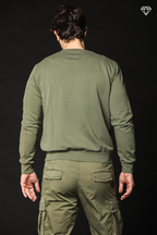 Marlon felpa uomo in cotone logo edition ①