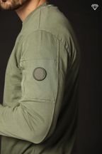 Marlon felpa uomo in cotone logo edition ①