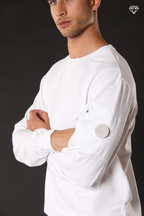 Marlon felpa uomo in cotone logo edition ①