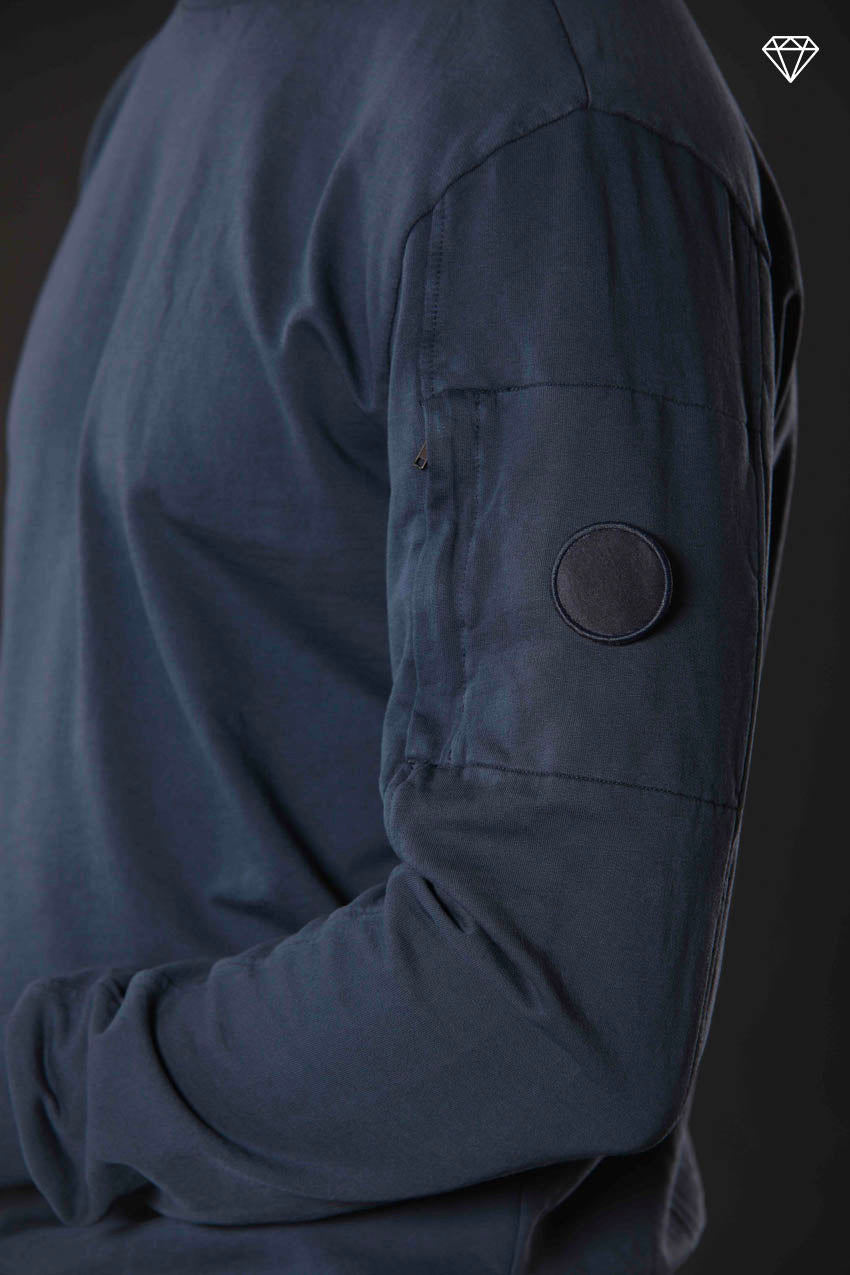 Marlon felpa uomo in cotone logo edition  ①