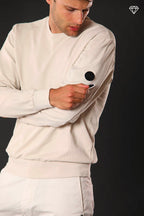 Marlon felpa uomo in cotone logo edition ①