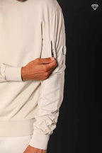 Marlon felpa uomo in cotone logo edition ①