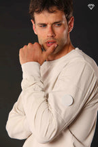 Marlon felpa uomo in cotone logo edition ①