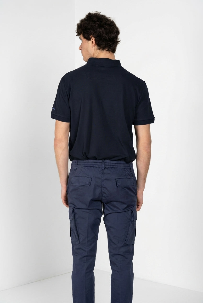 Leopardi Poloshirt Herren aus Piqué ①