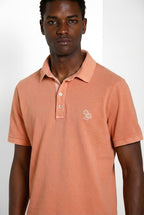 Leopardi delamere polo uomo in piquet